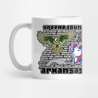 Greene County Mascots Mug